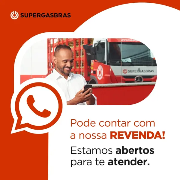 Botijão Supergasbras P13